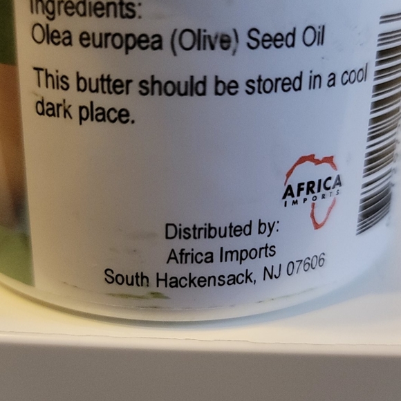 100% Natural Olive Butter, 4 oz. - Picture 2 of 3